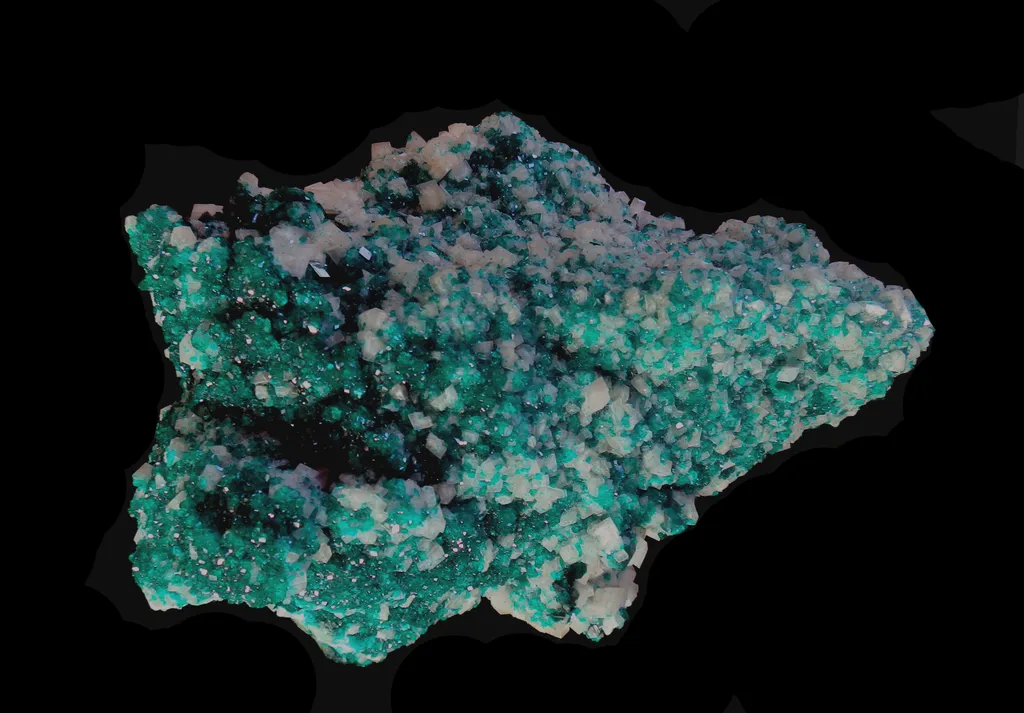 Dioptase : Namibie, Région d'Oshikoto, Tsumeb, Mine Tsumeb image