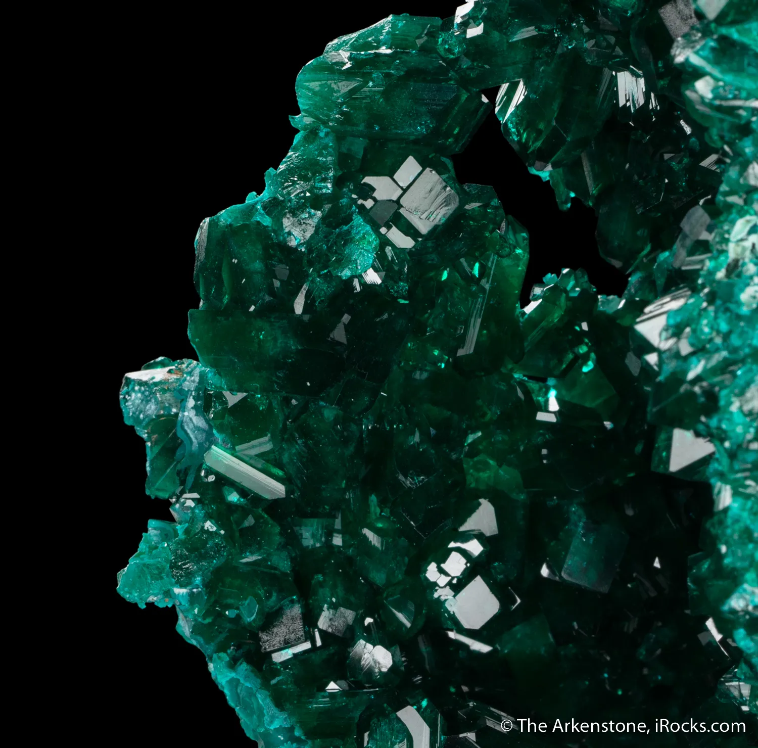 Dioptase natural pocket - image 2