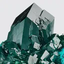 Dioptase, Omaue Mine, Kaokoveld Plateau, Kunene Region, Namibia - image 3