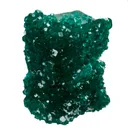 Dioptase on Calcite - image 4