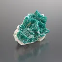 Dioptase on Calcite - image 2