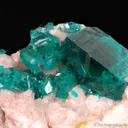 Dioptase on Calcite - image 4