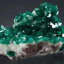 Dioptase on Calcite - image 1
