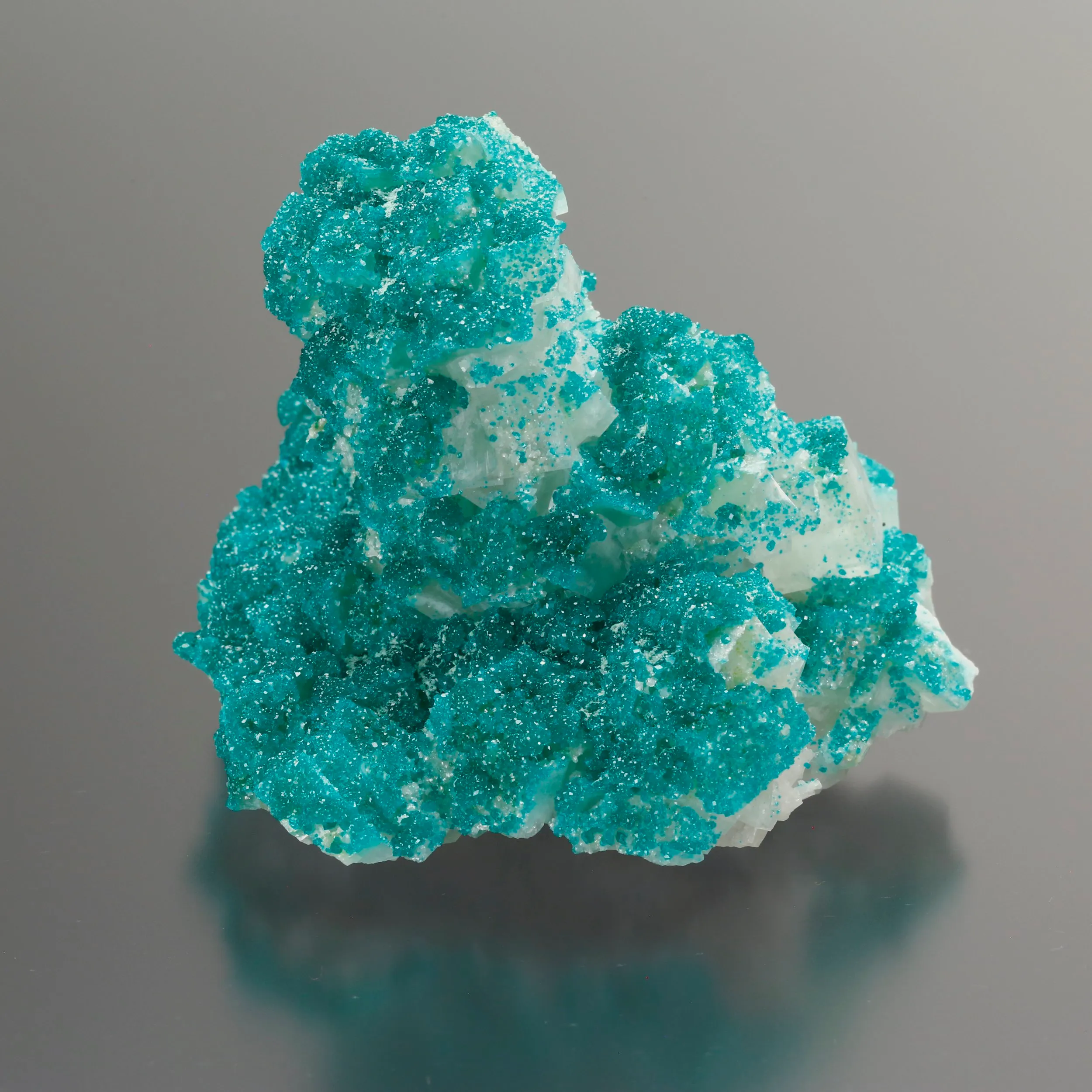 Dioptase on Calcite - image 5