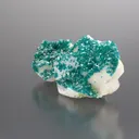 Dioptase on Calcite - image 3