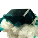 Dioptase on Calcite - image 4