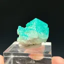 Dioptase on Calcite - image 4