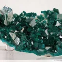 Dioptase on Calcite - image 2