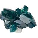 Dioptase on Calcite - image 2