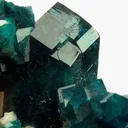 Dioptase on Calcite - image 1