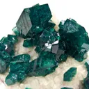 Dioptase on Calcite - image 4