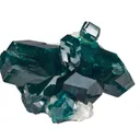 Dioptase on Calcite - image 1