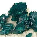 Dioptase on Calcite - image 3