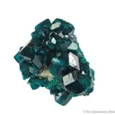 Dioptase on Calcite - image 2