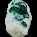 Dioptase on Calcite - image 6