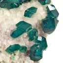 Dioptase on Calcite - image 2