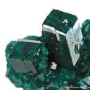 Dioptase on Calcite - image 3