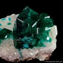 Dioptase on Calcite - image 6