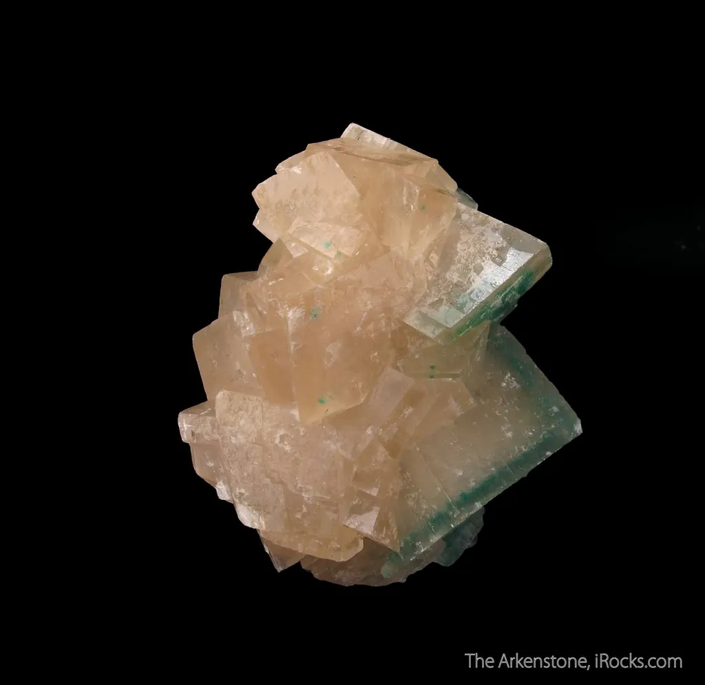 Dioptase on Calcite (fluorescent) - image 5