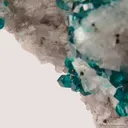 Dioptase on Calcite (fluorescent) - image 4