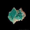 Dioptase on Calcite (fluorescent) - image 1