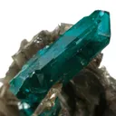 Dioptase on Cerussite - image 2