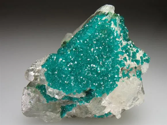 Dioptase on Cerussite image