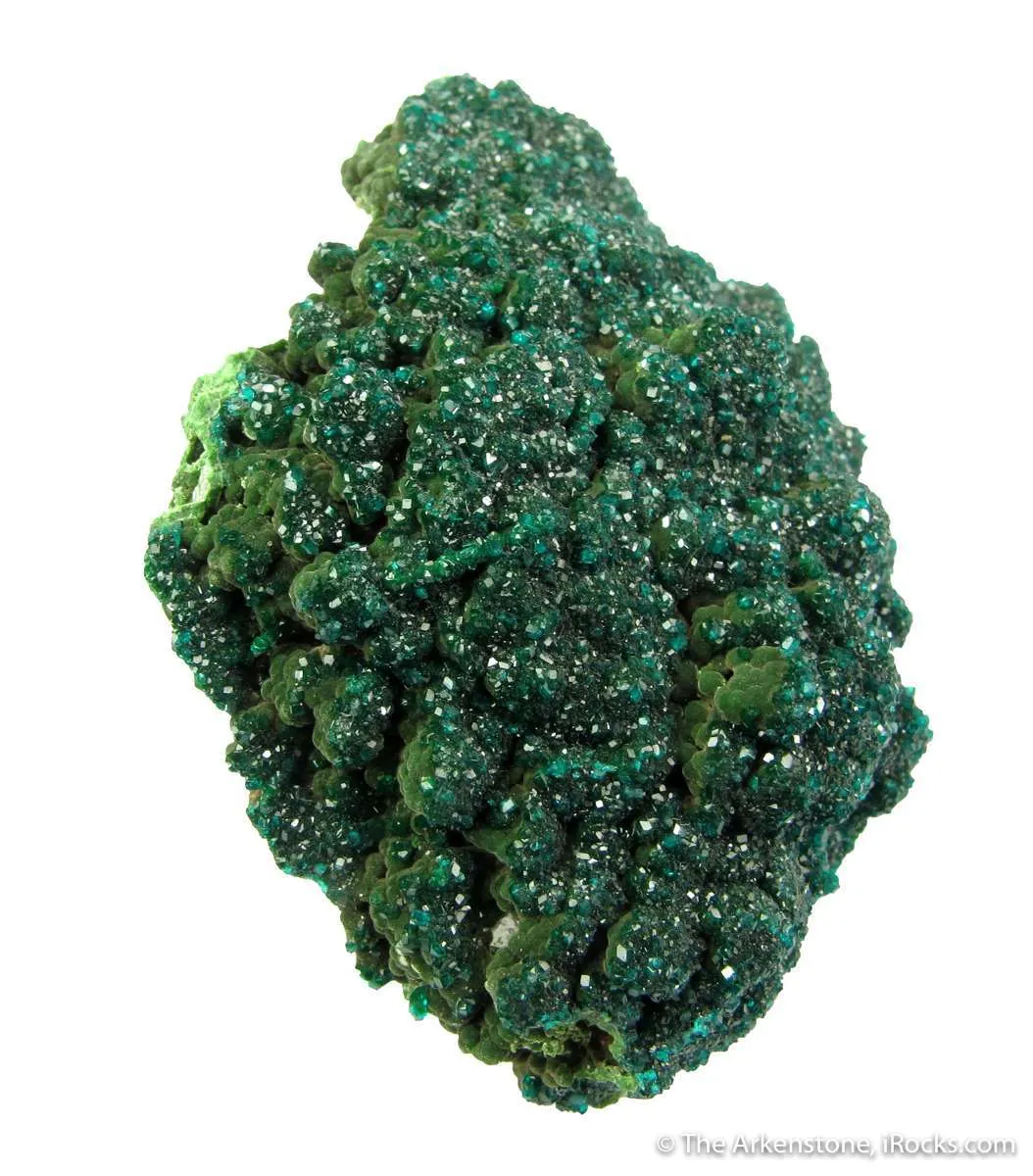 Dioptase on Conichalcite (?) - image 4