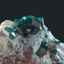 Dioptase on Plancheite - image 6