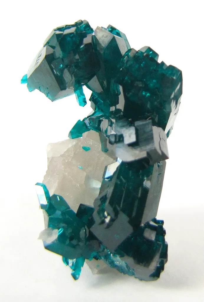 Dioptase on Quartz image