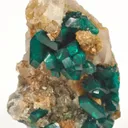 Dioptase on Quartz - image 2