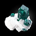 Dioptase on Quartz - image 2