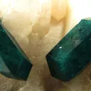 Dioptase on Quartz - image 3