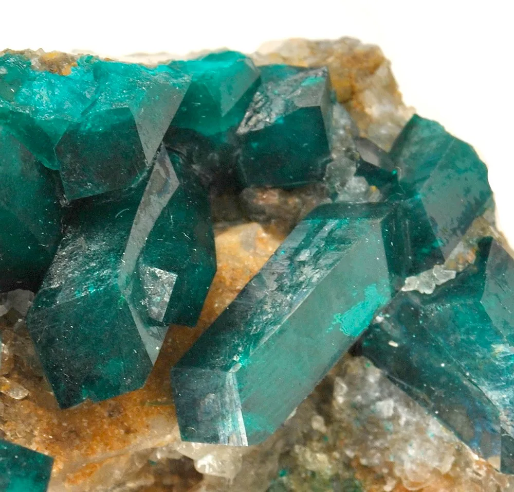 Dioptase on Quartz - image 6