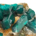 Dioptase on Quartz - image 6