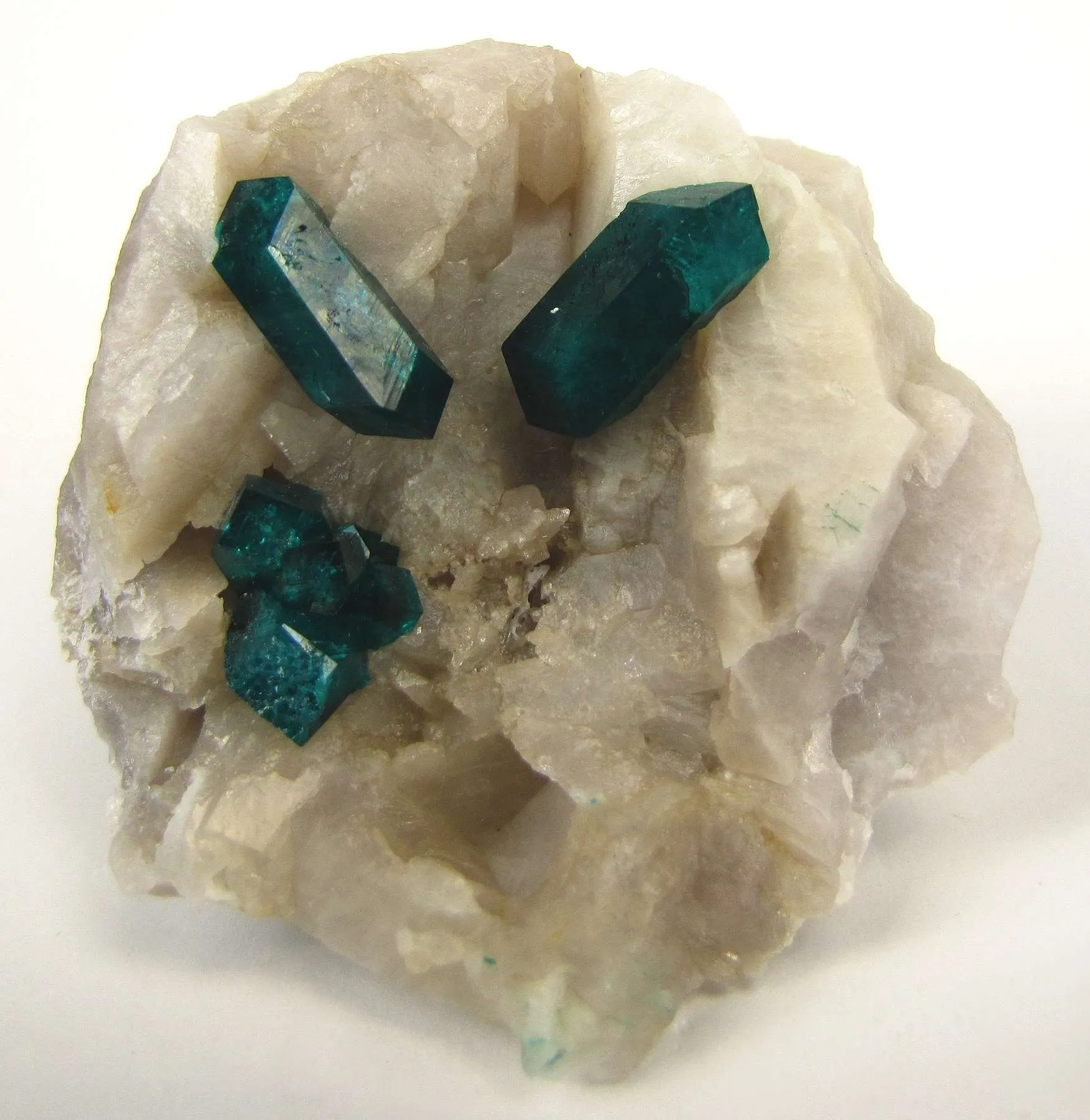 Dioptase on Quartz - image 2