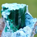 Dioptase & Plancheite 69 grams - Tantara Mine, Shinkolobwe, Kambove District, Haut-Katanga, DR Congo - image 4