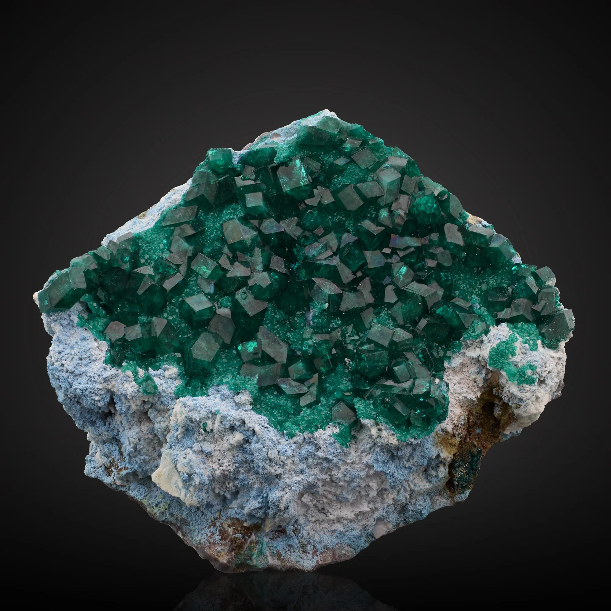 Dioptase, Plancheite - image 1