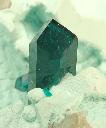 Dioptase, Plancheite, Chrysocolla, Quartz (Var: Smoky Quartz) - image 2