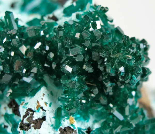 Dioptase, Plancheite, Quartz - image 2