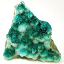 Dioptase, Quartz - image 1