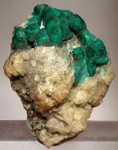 Dioptase, Quartz image