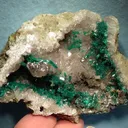 Dioptase, Quartz, Cerussite - image 1