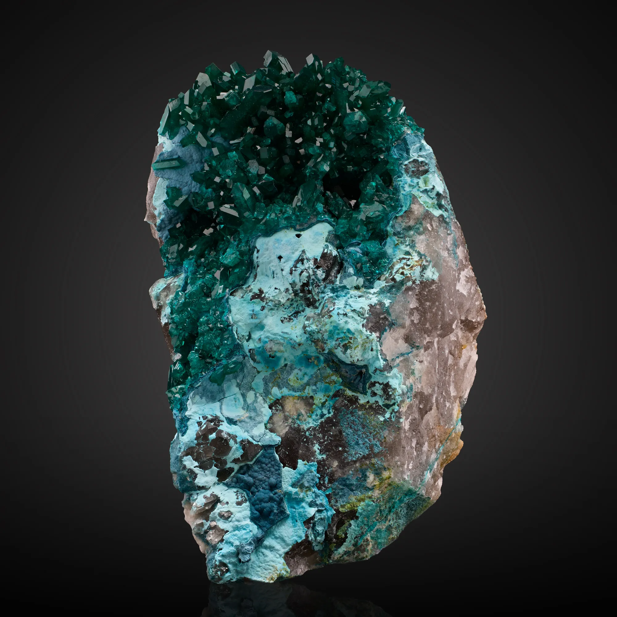 Dioptase, Shattuckite - image 1