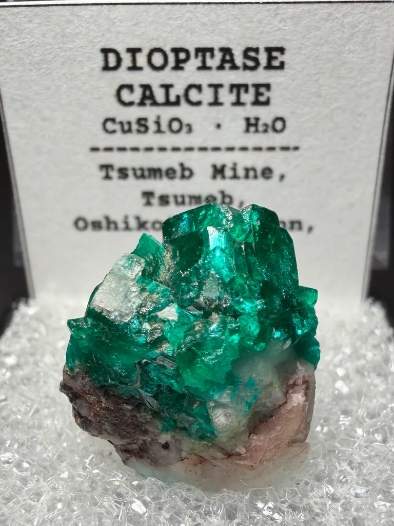 Dioptase - Tsumeb Mine image