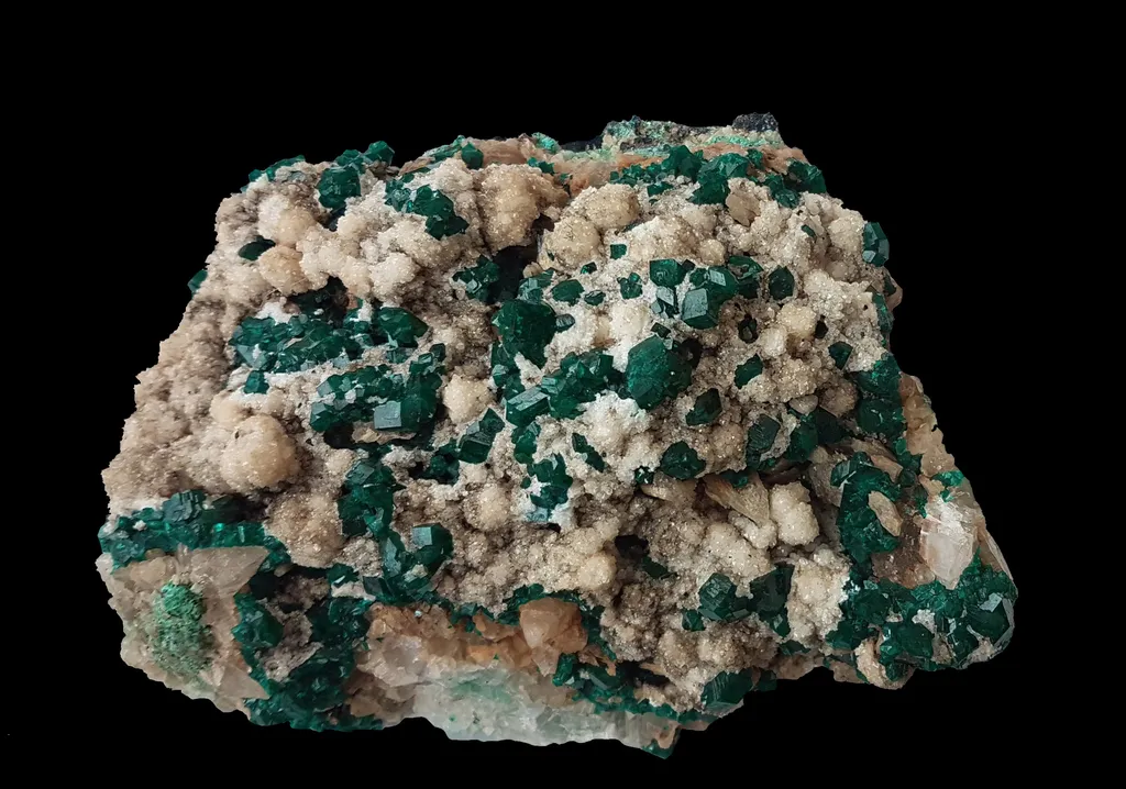 Dioptase: Tsumeb, Namibie image