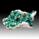 Dioptase with Calcite - image 1