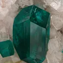 Dioptase with Calcite - image 1