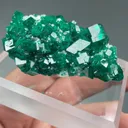 Dioptase with Calcite - image 2