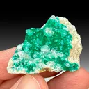 Dioptase with Calcite - image 1